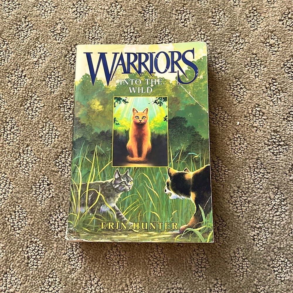 Warrior cats into the wild by Erin hunter soft cover